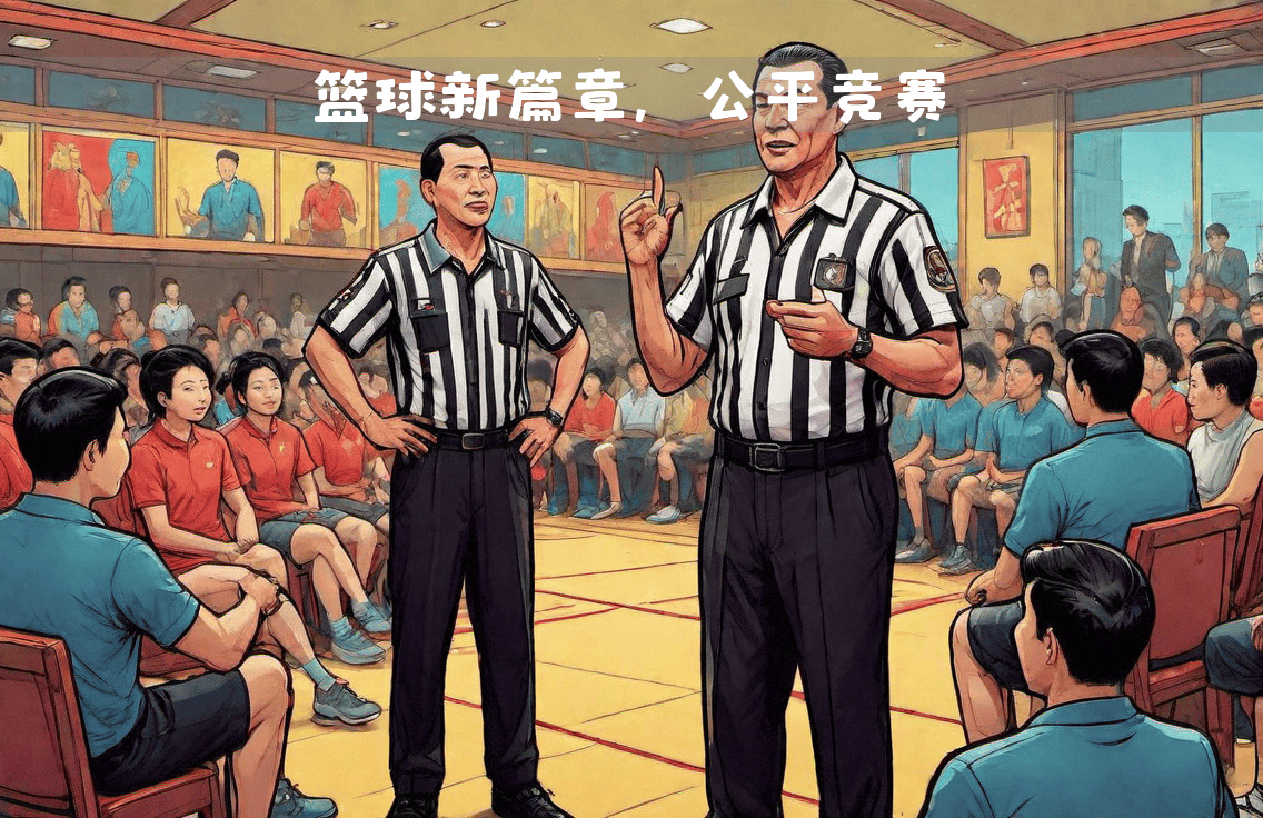 篮球裁判在球赛中发挥重要作用，维护比赛公平